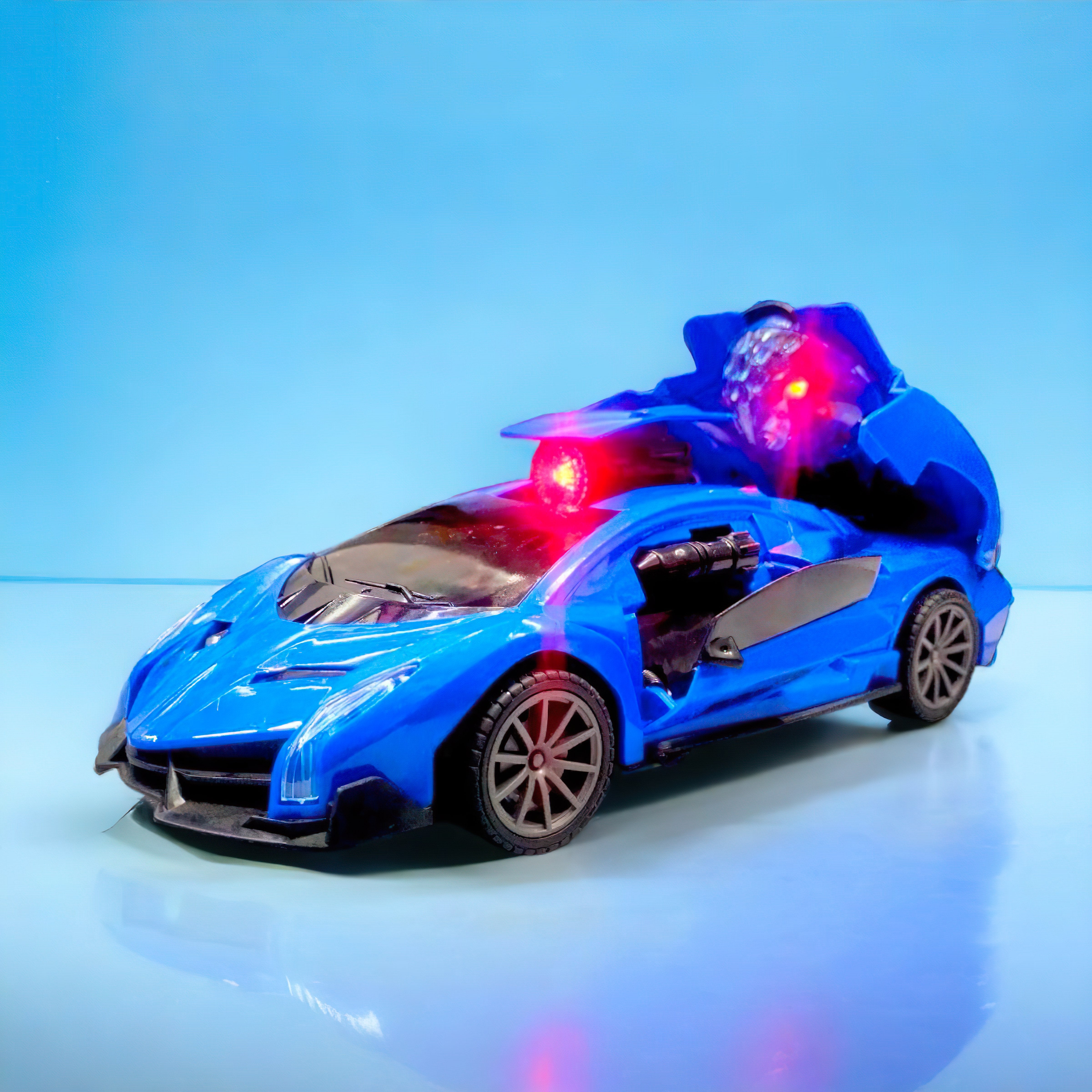 3D Light Model Car, Remote Control, Full Function, Rechargeable, High